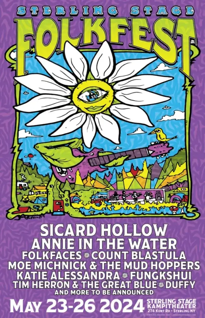 Sterling Stage Folkfest 2026 Official Poster
