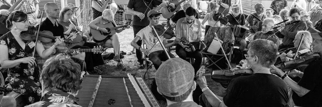Old Songs Festival stage performance at Altamont