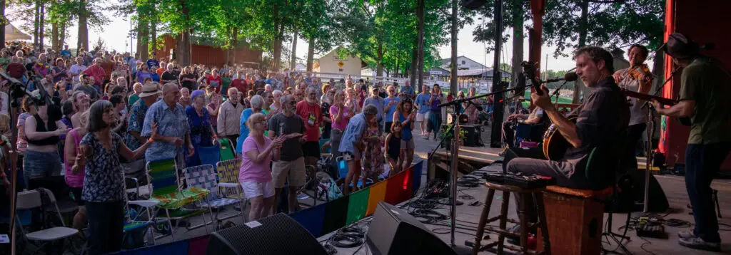 Old Songs Festival performance at Altamont Fairgrounds