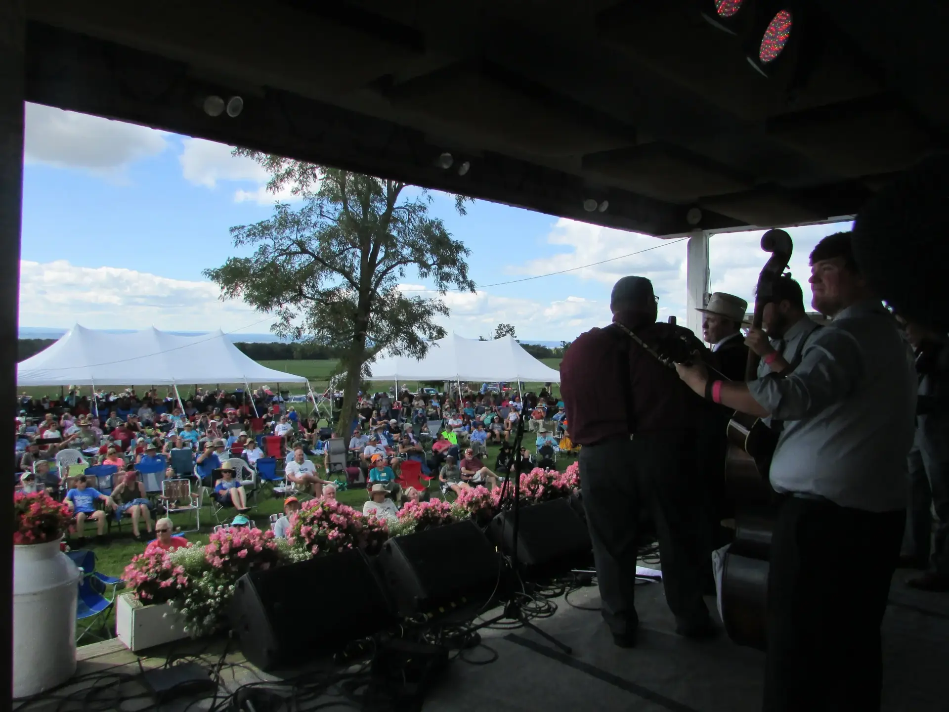 Pickin in the Pasture festival performance in Lodi NY
