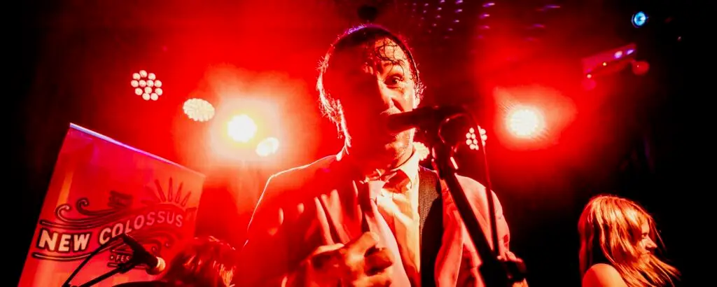 Live performance at The New Colossus Festival on the Lower East Side NYC