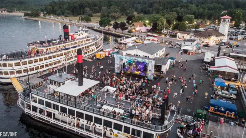 Rock the Dock Music Festival at Lake George Steamboat Pier