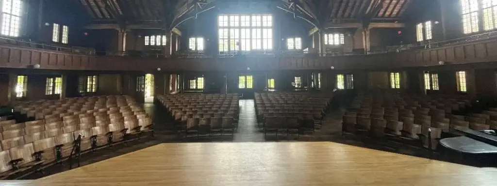 Silver Bay Mountain Music Festival auditorium Adirondacks