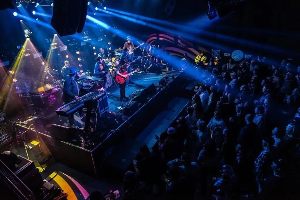 A Band of Brothers performing live