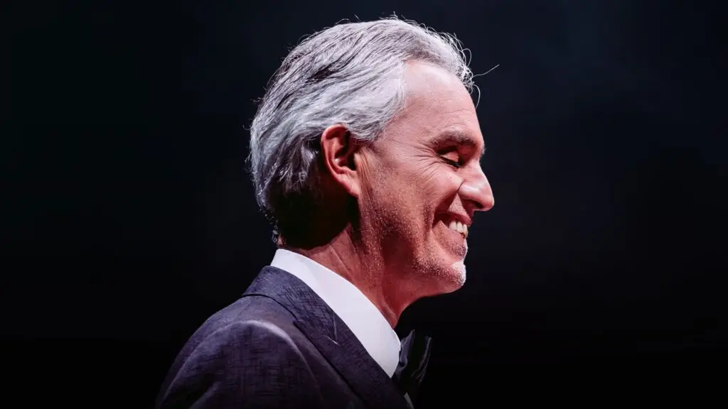 Andrea Bocelli performing live at Artpark