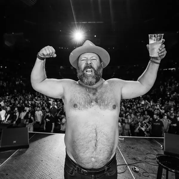 Bert Kreischer performing on his Permission to Party Tour