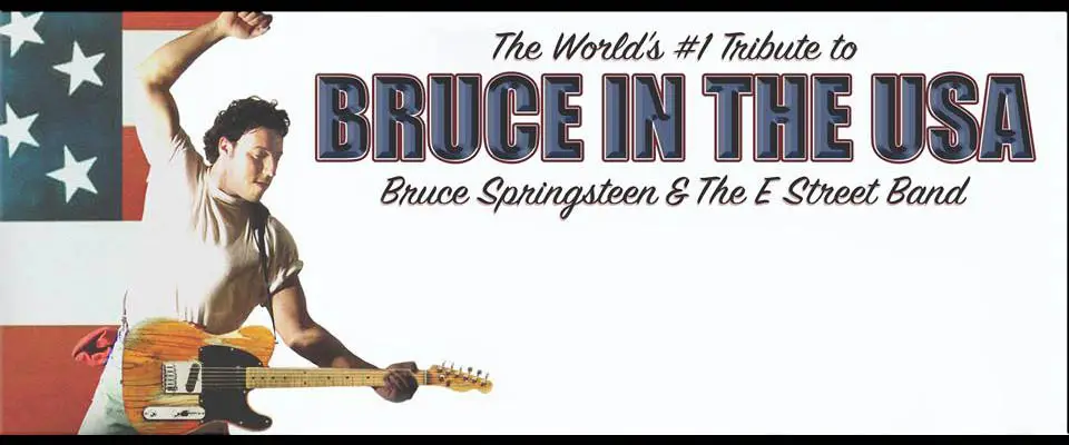 Bruce in the USA Springsteen tribute band promotional photo