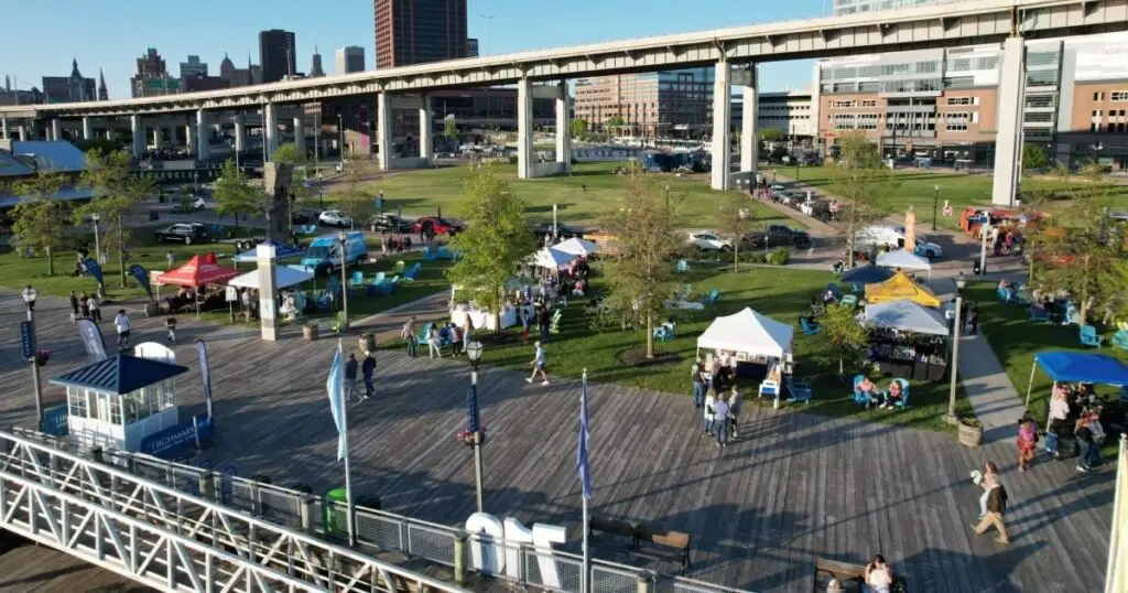 Outer Harbor Live Buffalo Aerial
