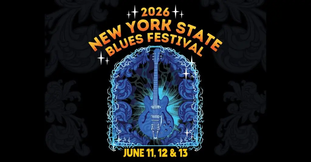 New York State Blues Festival 2026 Official Poster
