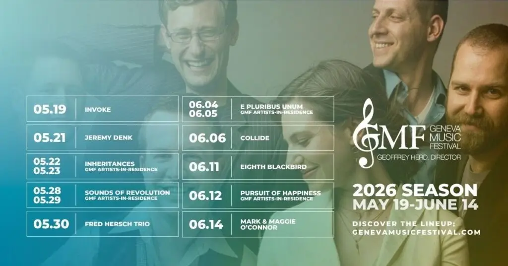 Geneva Music Festival 2026 Official Poster