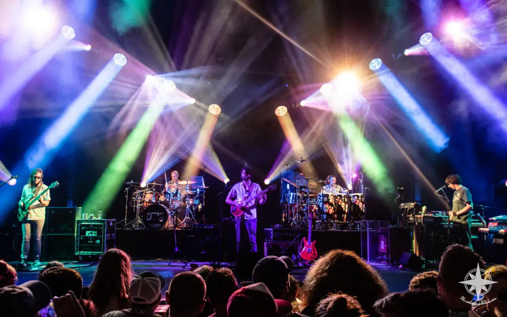 Goose performing at Saratoga Performing Arts Center (SPAC), 2023 — photo by Dakota Gilbert