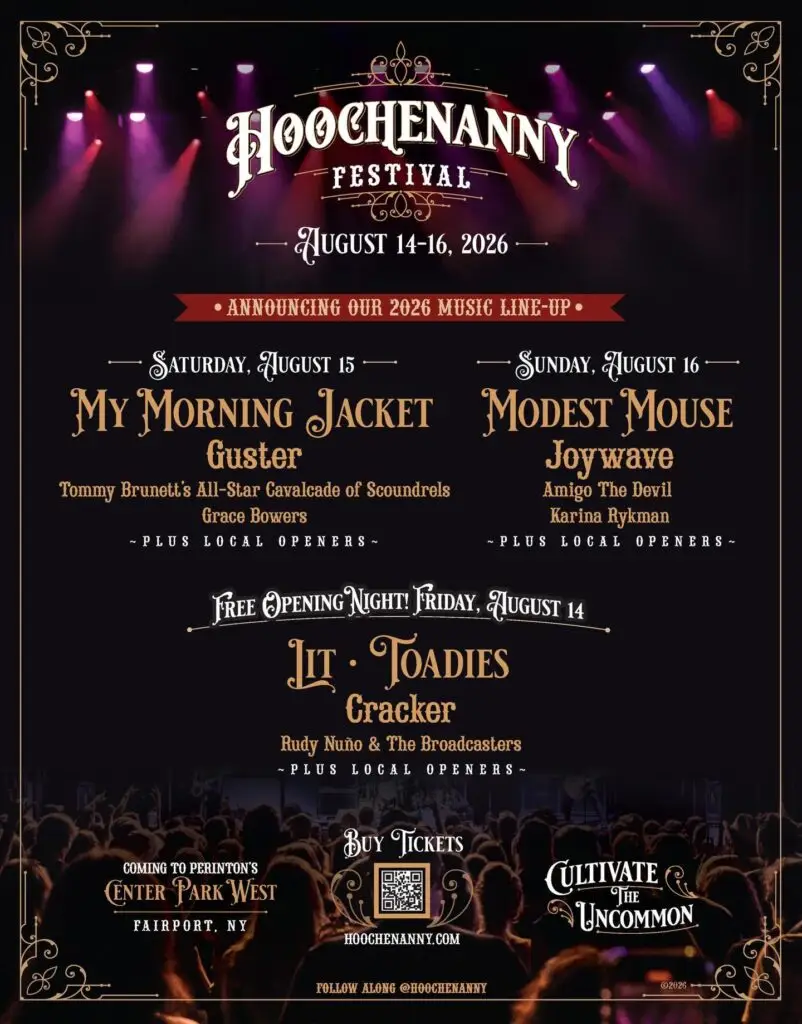 Hoochenanny Festival 2026 Official Poster