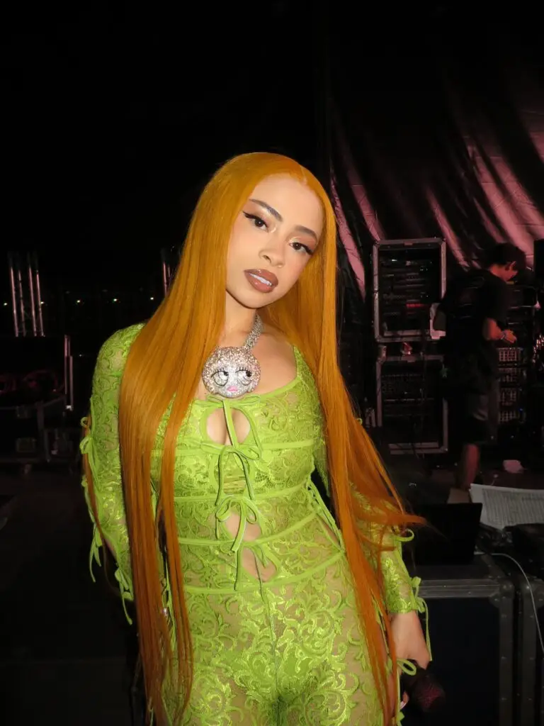 Ice Spice performing live