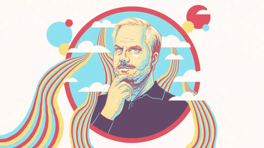 Jim Gaffigan performing live