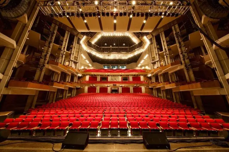 Interior view of Oncenter Crouse Hinds Theater in Syracuse, NY