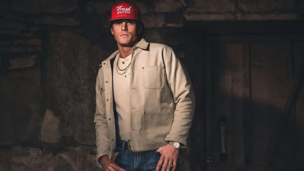 Parker McCollum performing live at SPAC (Saratoga Performing Arts Center)