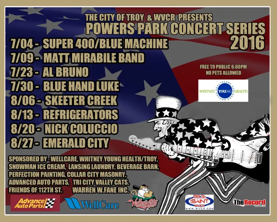 Powers Park Concert Series
