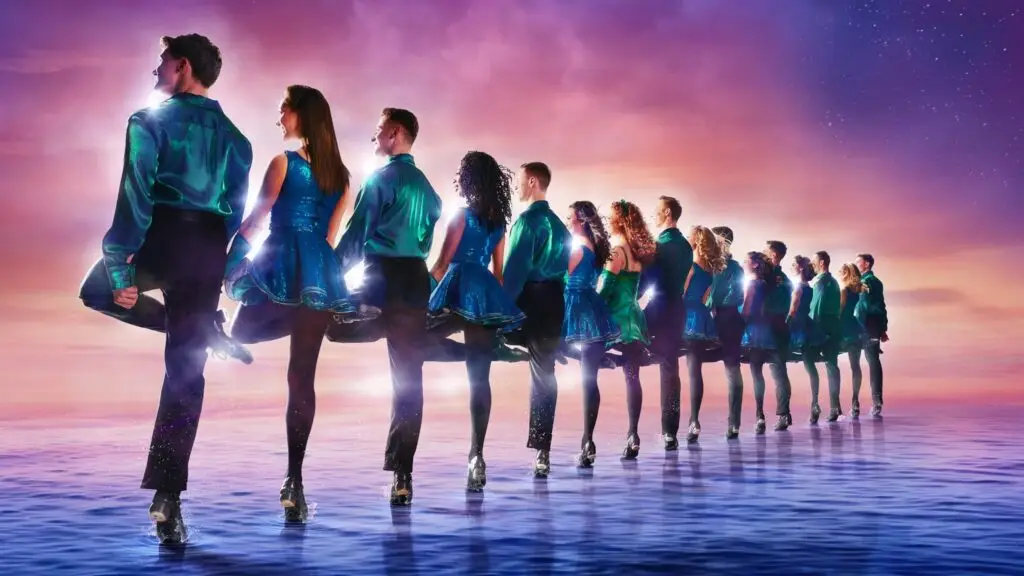 Riverdance 30th Anniversary Tour performers on stage