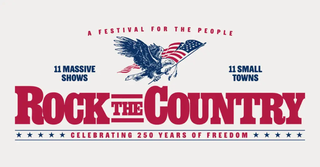 Rock The Country touring country music festival official promotional image