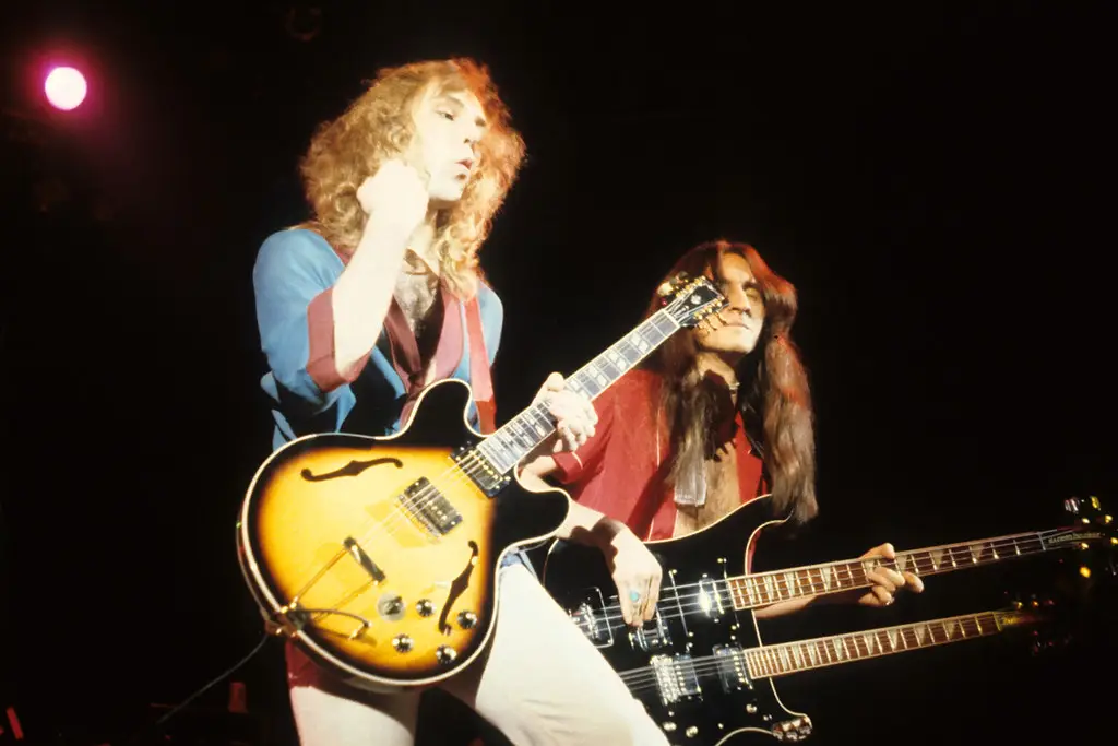 Rush performing live on the Hemispheres Tour, 1979 — same tour as the April 4 Rochester show