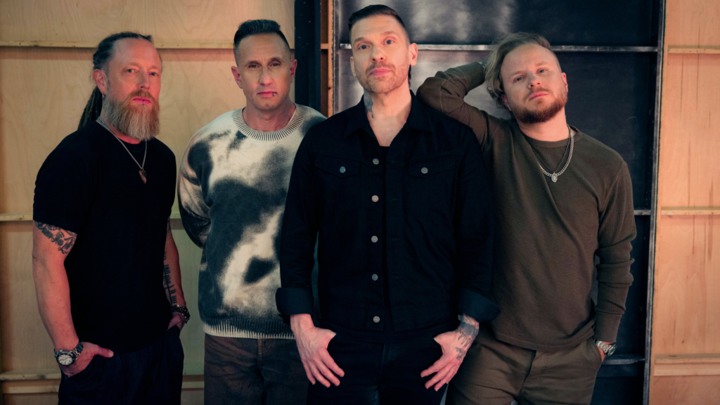 Shinedown performing live at Bethel Woods Center for the Arts