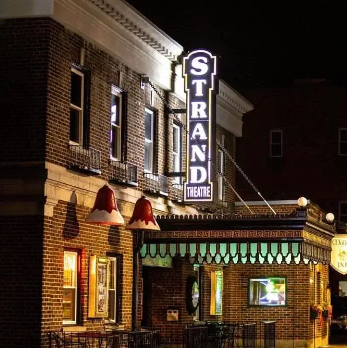 Strand Theatre Hudson Falls Night