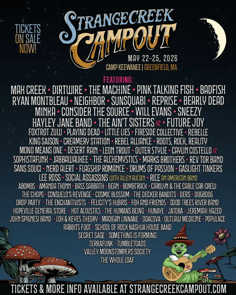 StrangeCreek Campout 2026 Official Poster