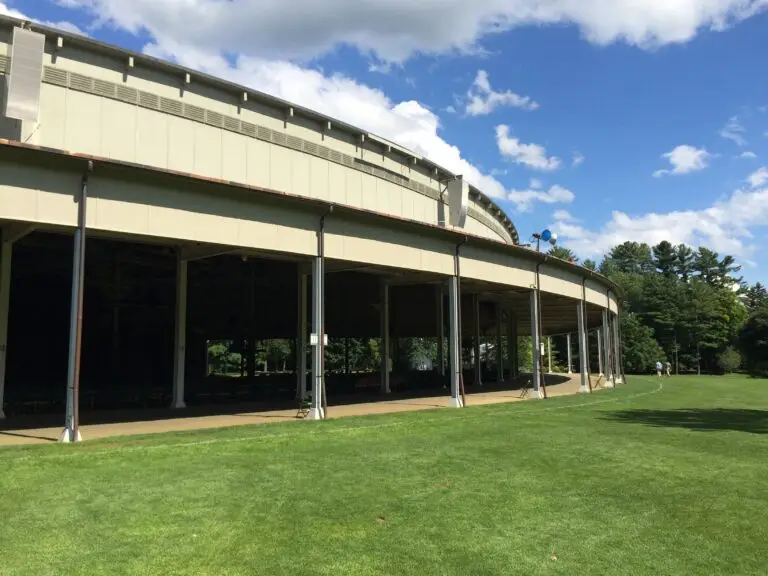 Koussevitzky Music Shed at Tanglewood in Lenox MA