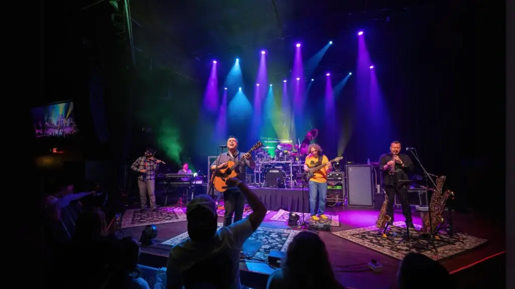 The Dave Matthews Tribute Band performing live at SPAC (Saratoga Performing Arts Center)