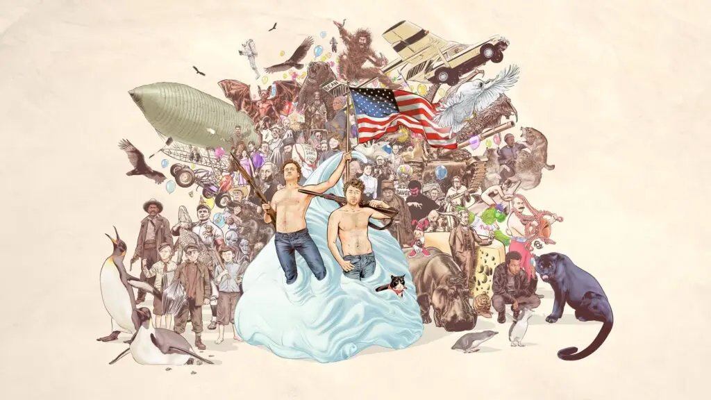 The Dollop performing live