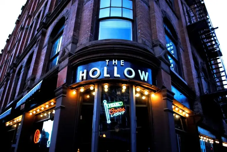 The Hollow Bar + Kitchen live music venue in Albany NY