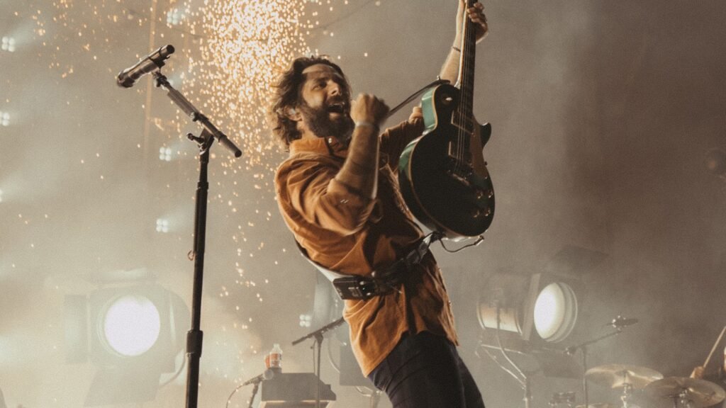 Thomas Rhett performing live at The Egg