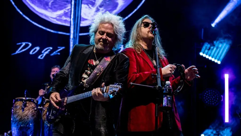 Toto performing live at The Egg