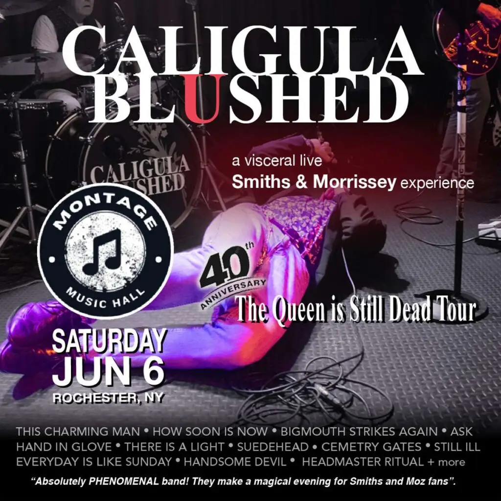 Caligula Blushed Smiths and Morrissey tribute band