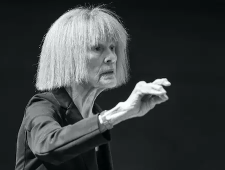 Carla Bley, jazz composer and pianist from Woodstock, New York
