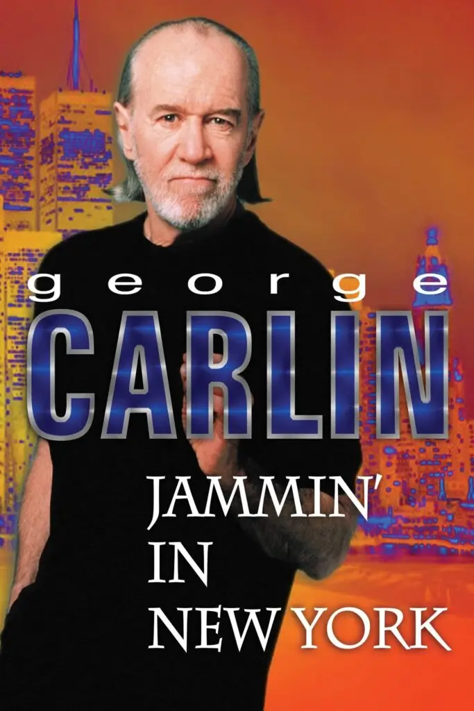 George Carlin — Jammin' in New York, official HBO special promotional poster, 1992