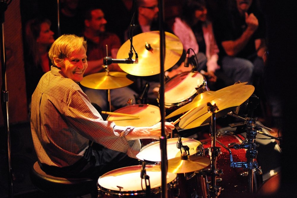 Levon Helm, drummer and vocalist of The Band, Woodstock, New York
