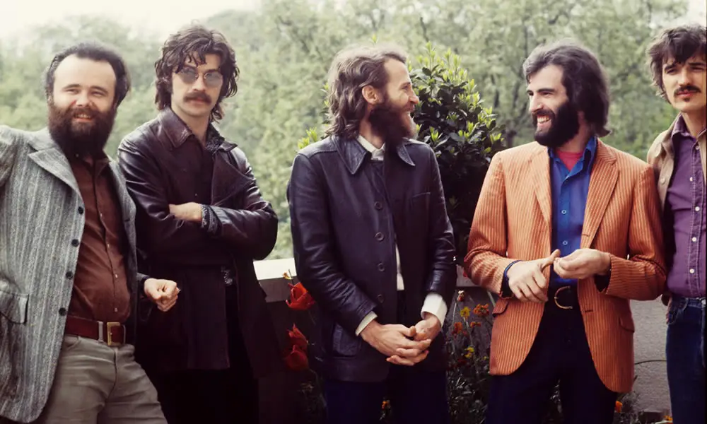 The Band, roots-rock group from Woodstock, New York