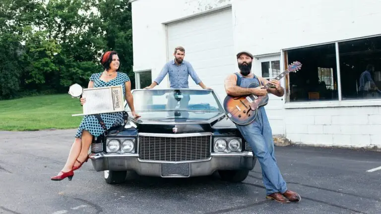 The Reverend Peyton's Big Damn Band performing live