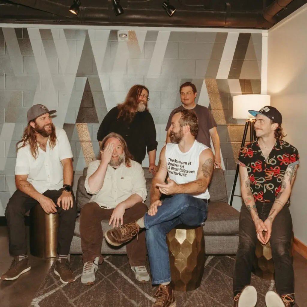 Trampled by Turtles band promotional photo — performing at Frog Alley Brewing, Schenectady July 2026