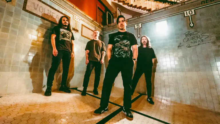 Armor For Sleep band promotional photo for their June 14, 2026 show at Buffalo Iron Works in Buffalo, NY