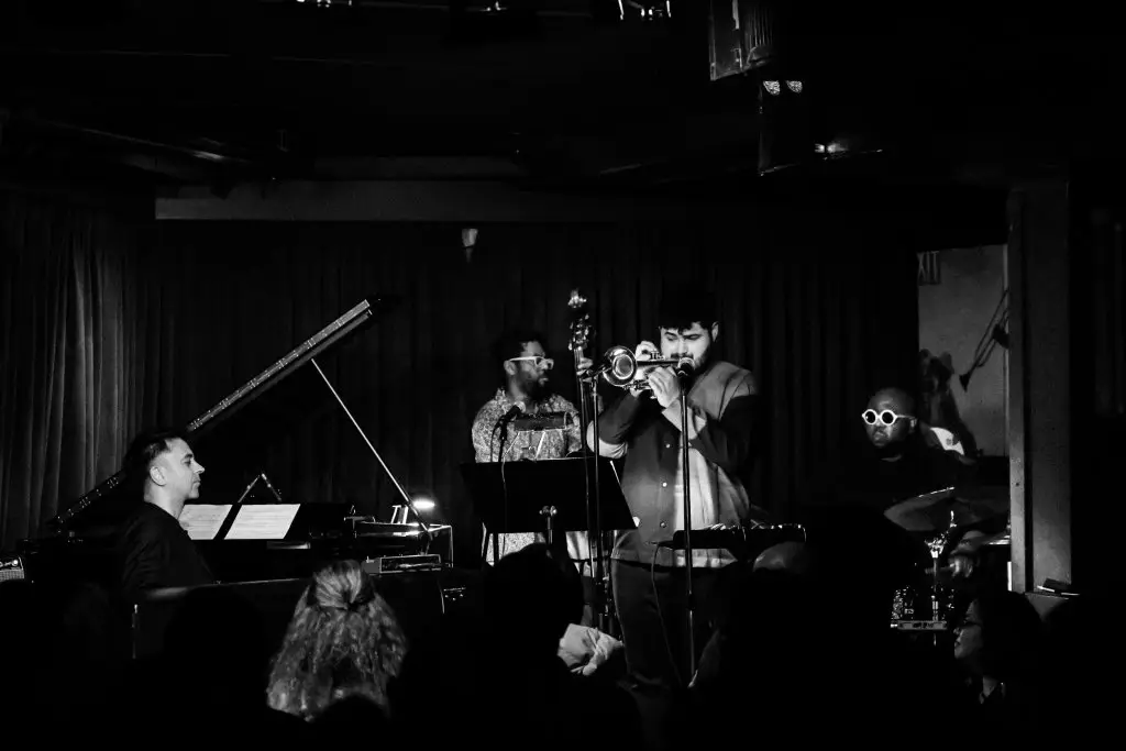 Vijay Iyer, jazz pianist from Albany, New York, performing at Village Vanguard