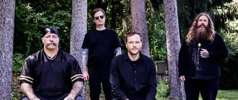 Atomic Rule band members pose outdoors ahead of their July 2026 East Coast tour