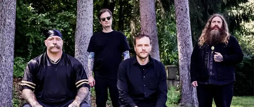 Atomic Rule band members pose outdoors ahead of their July 2026 East Coast tour