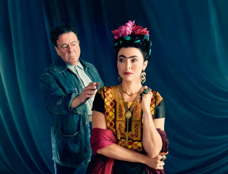 Isabel Leonard and Carlos Álvarez in the Met premiere of El Último Sueño de Frida y Diego by Gabriela Lena Frank