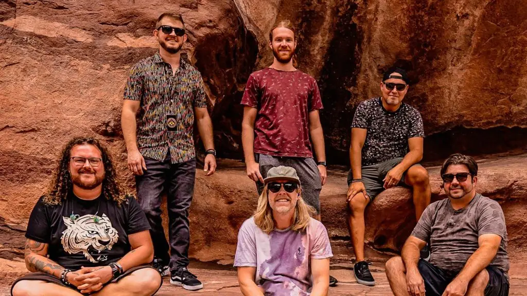 The Hip Abduction band promotional photo for their Higher Ground show June 9 2026