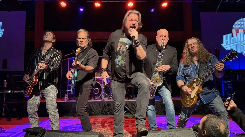 Hollywood Nights Bob Seger tribute band performs live on stage