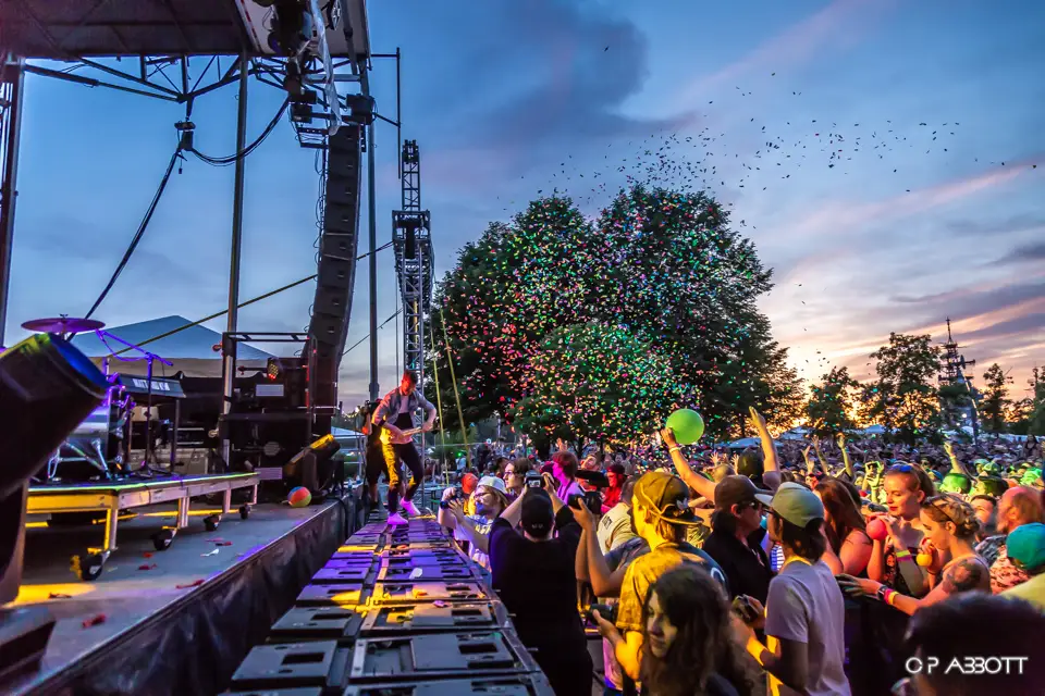 Performance at Kerfuffle 2019 at Canalside, Buffalo