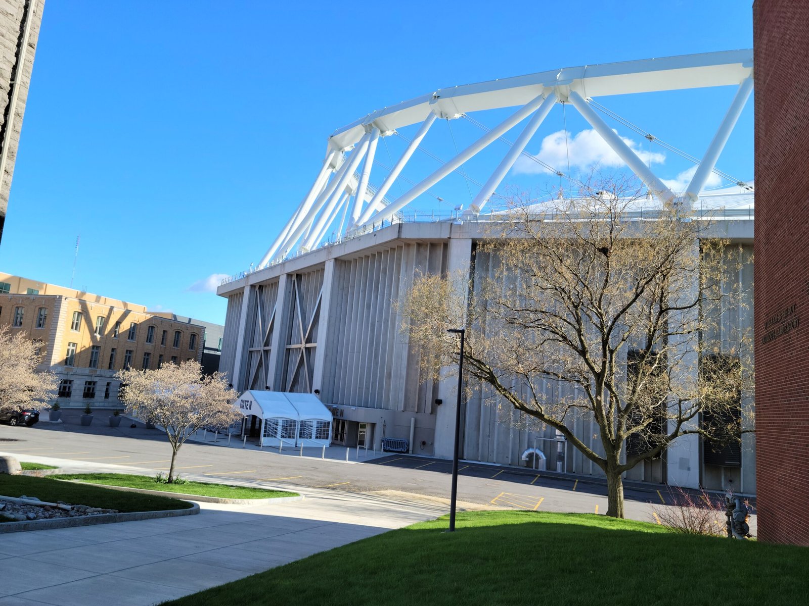 The JMA Wireless Dome, formerly the Carrier Dome, at Syracuse University.