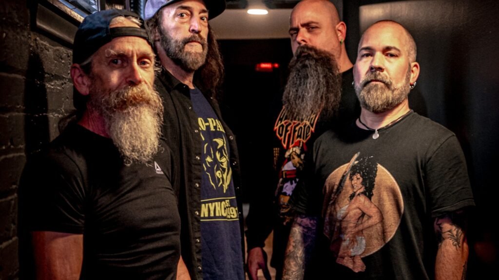 D.R.I. (Dirty Rotten Imbeciles) band photo — performing at Empire Underground Albany August 2026